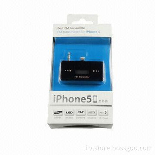 2014 fashionable car wireless handsfree mini car FM transmitter